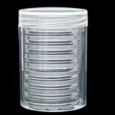 12 Coin Capsule Holders Direct Fit US Half Dollar Size 31mm with Storage Tube