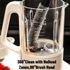 2-in-1 Detachable Dual-Head Bottle Brush, Blender Cleaning Brush for Fruit Juicer, Cup Lid & Kitchen Appliances, Food-Grade Bristles for Deep Cleaning view 3