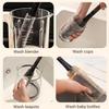 2-in-1 Detachable Dual-Head Bottle Brush, Blender Cleaning Brush for Fruit Juicer, Cup Lid & Kitchen Appliances, Food-Grade Bristles for Deep Cleaning view 4