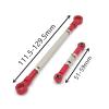 RC Car Models Parts For HB For Toys ZP1001 ZP1002 ZP1003 ZP1004 1/10 Metal Steering Rod Servo Link Rod RC Crawler Car Upgrade Parts Modified Accessories(Red) view 3