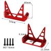 For Axial For Wraith 90018 RR10 For Capra 1.9 For UTB 1/10 Aluminum Steering Servo Guard Protective Cover Mount RC Car Bouncer Rc Models Accessories(Red) view 2