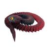 3D Printed Snake - Flexible, Movable Fidget Ornament Made of with a Length of 2.5 Feet, Realistic, Articulated Reptile Display Toy, Easy Moving Stationery view 3