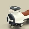 Wiggle Scooter Twist Car Music with Music Light Silent PU Universal Wheels Anti-Rollover Sturdy Swing Cars(Grey) view 4