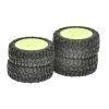 RC Repairs Models For Wltoys 144001 124010 124016 124018 124019 12428 For MJX 16207 1/12 1/14 1/16 4pcs 75mm Rubber Tire Wheel RC Car Upgrade Parts view 3