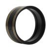 2PCS 1.9in Beadlock Wheel Rings with Hole, Brass Tire Lock Ring Replacement for Axial SCX10 II 90046 VS4-10 1/10 RC Crawler, Anti - Roll Stability Upgrade, Durable Beadlock Clamp (Black) view 2