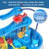 JUKUDAHU Water Table for Kids Ages 4-8 with Water Pumb, Summer Outdoor Sand Water Table for Boys Girls, Kids Water and Sand Activity Sensory Toys for Toddlers Age 3-8 view 4