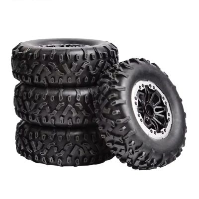 RC Repairs Models For MN D90 For MN98 For MN99S For WPL C14 C24 C34 B14 B24 For Ldrc P06 LD1297 LD1299 4pcs 64mm Soft Tire RC Car Parts Accessories