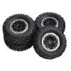 RC Repairs Models For MN D90 For MN98 For MN99S For WPL C14 C24 C34 B14 B24 For Ldrc P06 LD1297 LD1299 4pcs 64mm Soft Tire RC Car Parts Accessories view 2