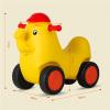Wiggle Scooter Elephant Walker & Ride-On Toy with Low Seat Curved Body Durable Wiggle Car for Toddlers(Blue) view 2