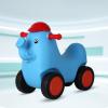 Wiggle Scooter Elephant Walker & Ride-On Toy with Low Seat Curved Body Durable Wiggle Car for Toddlers(Blue) view 3