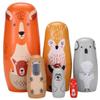 Yoption Animal Nestingdolls, Handmade Wooden Kangaroo, Fox, Koala, Sheep, Beaver Matryoshkasdolls for Adults Easter Christmas Birthday Home Decoration view 1