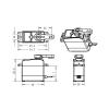1 Piece of servo 20Kg 25Kg 30Kg 35Kg 40Kg Metal Gear Digital Suitable for 1/8 1/10 Remote Control car(S3235-180) view 4