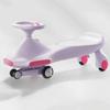 Wiggle Scooter Wiggle Car Wide Seat PU Silent Wheel Colorful Lights Ride on Toy Swing Car Uses for Ages 3 and Up(Purple) view 1