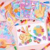 BenLouis 12 Hippie Boho Mini Coloring Books Kids with 12 Stacking Crayons Retro Daisy Party Favors Small Activity Books Bulk for Kids Two Groovy Party Gift Goodie Bag Stuffers view 3