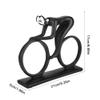 Alomejor Action Figure Statues, Sport Resin Sculpture for Home Decor Craft Modern Abstract Sculpture Art Carving Figurine (Exercise Bike) view 4