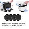 4-Pack Bidding Units, Compatible with MAX6 Card Shuffler & Dealer, Supports up to 12 Players simultaneously view 2