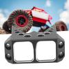 Aluminum Alloy Steering Servo Guard Armor SOA Cover, RC Servo Guard Armor, CNC Processed Protective Cover for 1/10 RC Crawler Cheeter Rig Rock Bouncer Roll Cage Capra RR10 Wraith D (Black) view 4