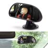 Baby Car Mirror Rear View Mirror for Back Seat Safety and Infants in Car Seats - Wide View Convex Acrylic Mirror with 360 Degree Rotation and Suction Cup Mount view 3