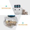 Abaodam Digital Coin Bank Piggy Bank for Electronic Counting Money Saving Jar Creative Coin Box for Home and Travel Use view 4