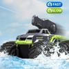 Amphibious Remote Control Car, 2.4GHz All Terrain Waterproof Monster Trucks for Boys Age 4-7, Rechargeable Off-Road Toy for Boys Girls Age 6-12 view 3