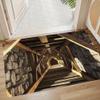 3D Optical Illusion Rug,Dog Gets Scared of 3D Carpet,2026 New Muti-Design Hole Rug,Funny Three-Dimensional Carpet to Prank with Secure Non-Slip,Easy Clean Doormat for Entrance view 1