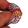 3 Pack Little Bubble Loop Fidget Rings for Anxiety Relief OCD Skin Pickers Alzheimer Noisy Fidget Toys view 2
