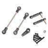 Metal Servo Arm 284131 284010 K969 K979 K989 P929 284161 Compatible with Remote Control Car(Titanium) view 1
