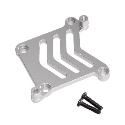 Metal Servo Base Suitable for 16207 16208 16209 16210 H6V3 M162 M163 Compatible with 1 16 Remote Control Car Upgrade Accessories(Silver)