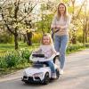 HONEY JOY Ride On Push Car for Toddlers, Licensed Toyota Ride On Sliding Car w/Handle & Handrails, Music & Lights, Under Seat Storage, No Batteries, Kids Ride On Toys for Boys and Girls (White) view 2