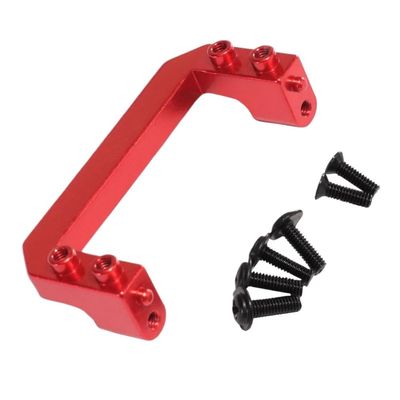 Metal Servo Mounting Bracket 12428 12423 12427 12429 Compatible with Remote Control Car(Red)