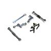 ZenithRide Tie Rod End Set Metal Parts Compatible with Car 16207 16208 16209 16210 H16 H16BM 1/16 RC(Blanc) view 1