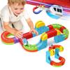 Hestiasko Magnetic Train Set for Kids, 3D Electric Train Set, STEM Educational Building Toy, DIY Learning Track with Vertical Climb & Upside Down Action, Gift for Toddlers Boys Girls Ages 3 4 5 6+ view 1
