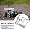 1/10 Aluminum Alloy Hydraulic Rod with Servo Mount Kit, RC Car Hydraulic Rod, High Strength Miniature Hydraulic System for Off Road Adventure, Integrated Servo Bracket and Heat Dis view 2