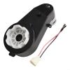 24V 550 20000RPM High Torque DC Gearbox Motor for Children's Ride On Car - RS550 Replacement Engine with Plastic and Metal Construction, 185mm Length view 2