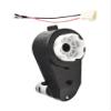 24V 550 20000RPM High Torque DC Gearbox Motor for Children's Ride On Car - RS550 Replacement Engine with Plastic and Metal Construction, 185mm Length view 4