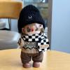 17cm Labuu Plush Doll Clothes - Winter Knitted Sweater Outfit for Gen 1/2/3 Vinyl Figures | Doll Not Included view 2