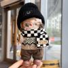 17cm Labuu Plush Doll Clothes - Winter Knitted Sweater Outfit for Gen 1/2/3 Vinyl Figures | Doll Not Included view 3