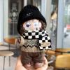 17cm Labuu Plush Doll Clothes - Winter Knitted Sweater Outfit for Gen 1/2/3 Vinyl Figures | Doll Not Included view 4