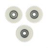 36T Nylon Gear for MXUS 500W Motor, E-for Bike Hub Motor Gear Replacement, Nylon and Metal Gear 3 Pack, 47mm Diameter 13.5mm Thick White Compatible with MXUS 500W view 2