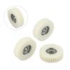 36T Nylon Gear for MXUS 500W Motor, E-for Bike Hub Motor Gear Replacement, Nylon and Metal Gear 3 Pack, 47mm Diameter 13.5mm Thick White Compatible with MXUS 500W view 3