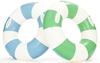 2 PCS Large 35 inch Inflatable Pool Floats for Swimming Pool Party Lake Beach Adults -Striped Floaties Pool Tubes Swim Rings Tubes Floaties for Beach Pool Party Decorations (Blue-Green) view 1
