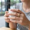 2026 New Sparkling Spinning Ring, Relieves Anxiety, Rotatable Fidget Ring, Symbolizes Vows & Luck, Waterproof & Fade-Resistant, Holiday, Valentine's Day Gifts for Her Him(3pcs,7) view 2
