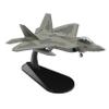 Eairsoky 1:100 Scale F-22 Raptor Metal Fighter Jet Model Military Die-cast Aircraft Models for Collection or Gift Interchangeable view 1