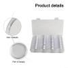 60 Pieces Coin Case Holder, 41 Mm Coin Holder, Professional Storage Case Box For Coin Collection, 7.68 * 3.94 * 1.97 Inch view 3