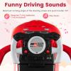 HONEY JOY Ride On Push Car for Toddlers, Licensed Toyota Ride On Sliding Car w/Handle & Handrails, Music & Lights, Under Seat Storage, No Batteries, Kids Ride On Toys for Boys and Girls (Red) view 4