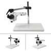 360 Rotating Stereo Microscope Boom Stand, Large Stereo Microscope Table Stand Single Arm 76mm Lab Focusing Holder for Microscopes view 3