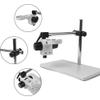 360 Rotating Stereo Microscope Boom Stand, Large Stereo Microscope Table Stand Single Arm 76mm Lab Focusing Holder for Microscopes view 4