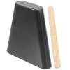 Alasum Percussion Instruments Cowbell, Campana Instrumento De Salsa Black Metal Cowbell With Wooden Handle For Music Education, Salsa Drumming Outdoor Celebration, Children Adult Musical Cow Bell view 1