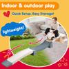 Up & Down Roller Coaster Toys for Toddlers Push Car Outdoor Playset with Farther & Faster Track Expansion Pack Grey view 3