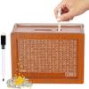 10000 Cash Vault Wooden Savings Box, 2026 Savings Challenge Box Wooden Cash Saving Box, Cash Saver Money Box Wooden Money Box with Money Target and Numbers (5000) view 1